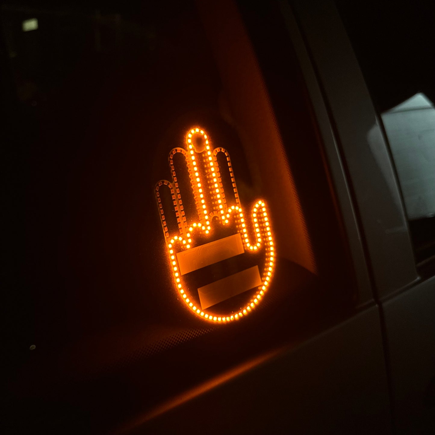 LED Hand gesture sign