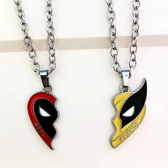 Deadpool Wolverine Necklace